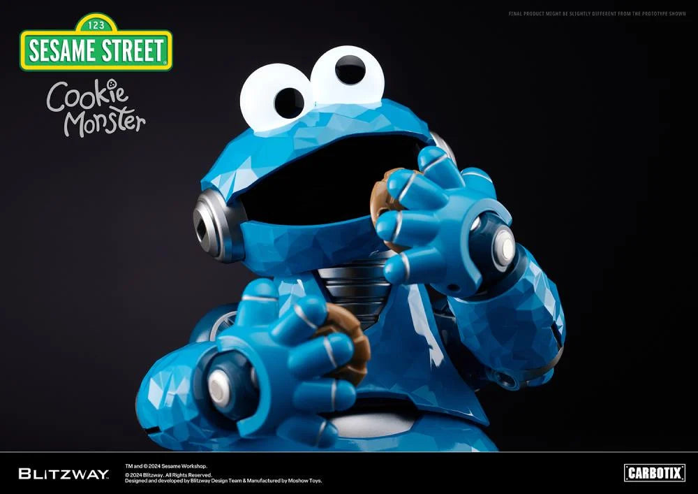 Pre-Order: Sesame Street Carbotix Cookie Monster Action Figure