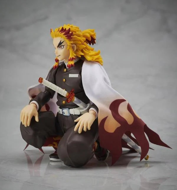 Demon Slayer: Kimetsu no Yaiba BUZZmod. Kyojuro Rengoku (Ver. 2) 1/12 Scale Action Figure