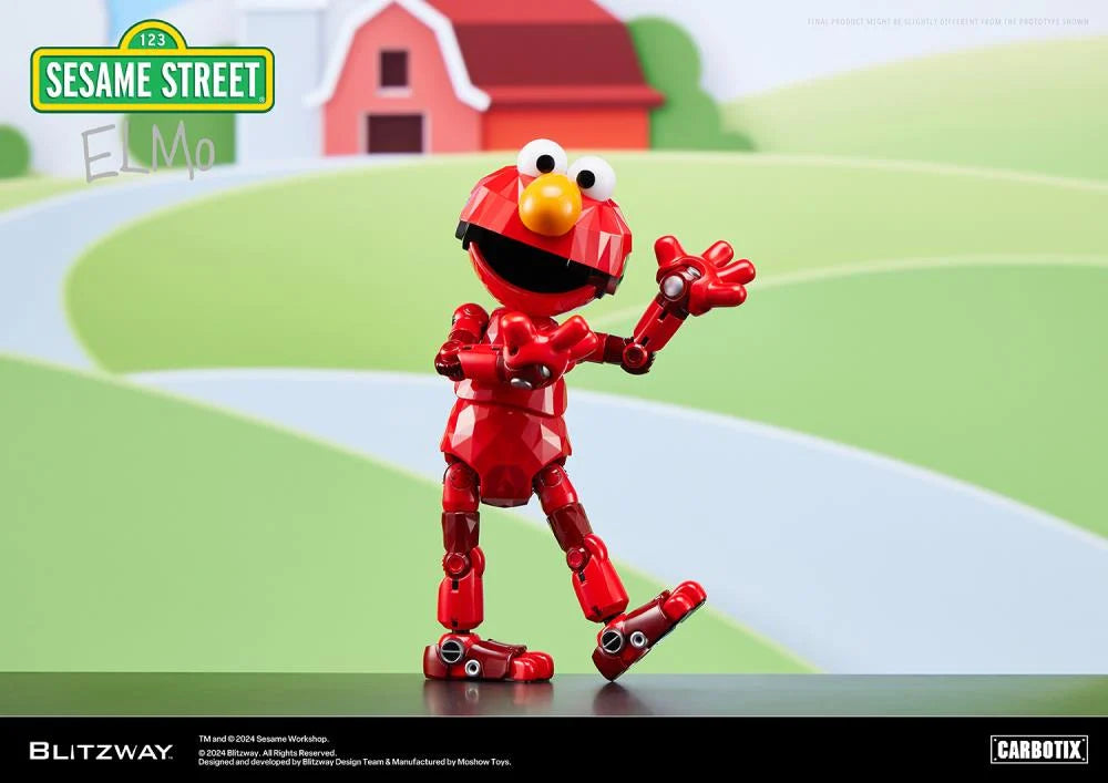 Pre-Order: Sesame Street Carbotix Elmo Action Figure