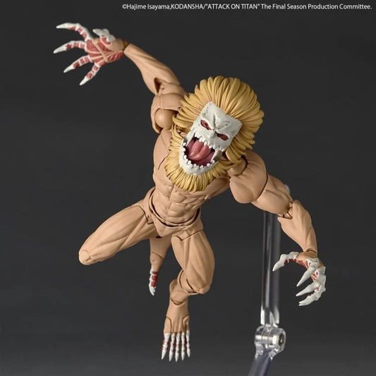 Pre-Order - Attack on Titan Amazing Yamaguchi Revoltech NR102 Jaw Titan Action Figure