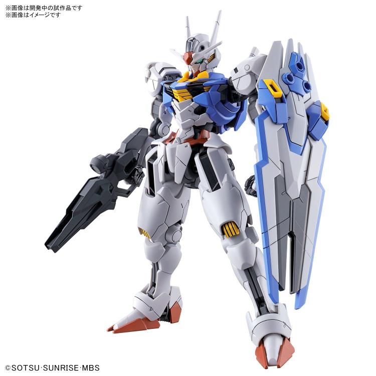 Mobile Suit Gundam: The Witch from Mercury HGTWFM Gundam Aerial 1/144 Scale Model Kit