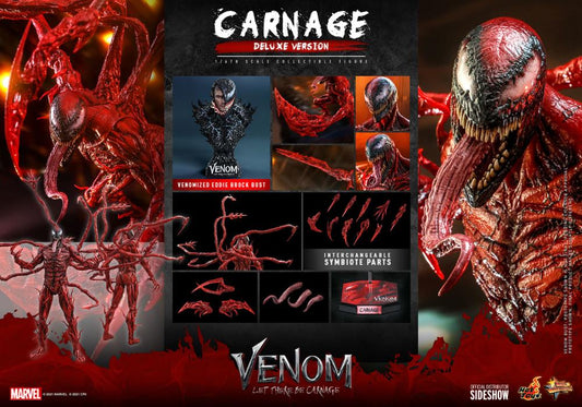 Venom: Let There Be Carnage MMS620 Carnage Deluxe 1/6 Scale Collectible Figure