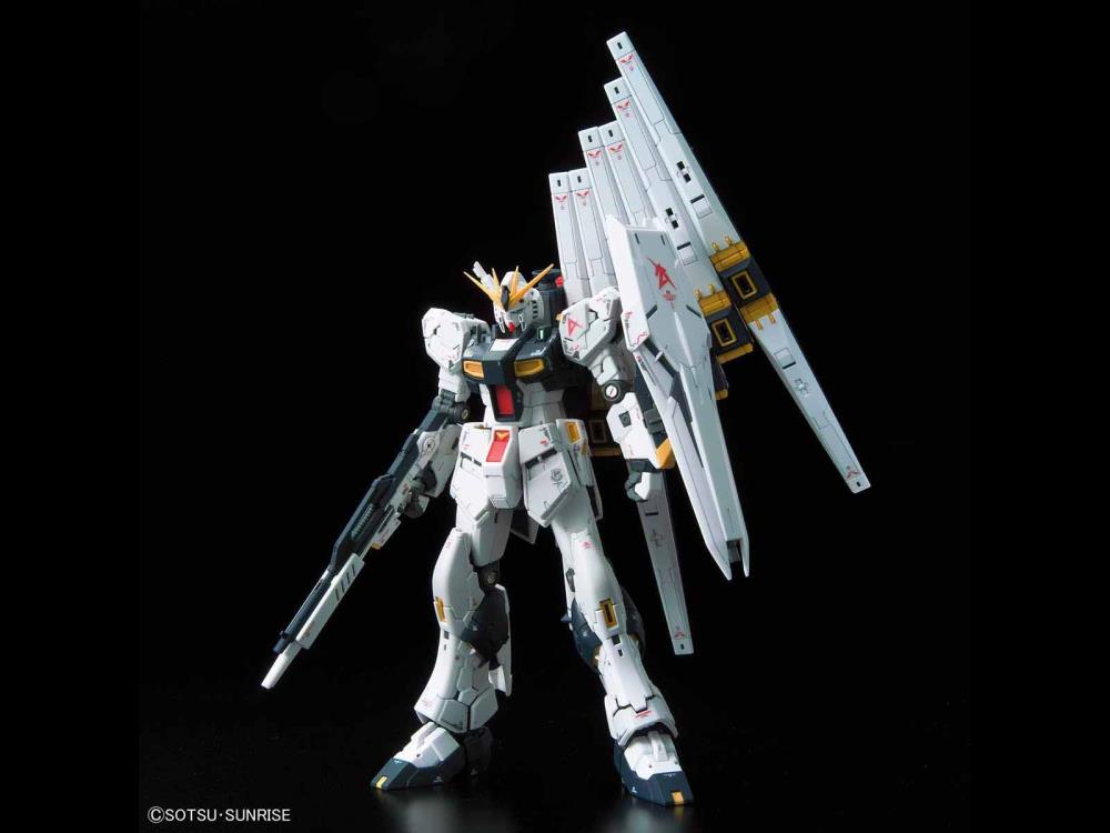 Mobile Suit Gundam: Char's Counterattack RG Nu Gundam 1/144 Scale Model Kit