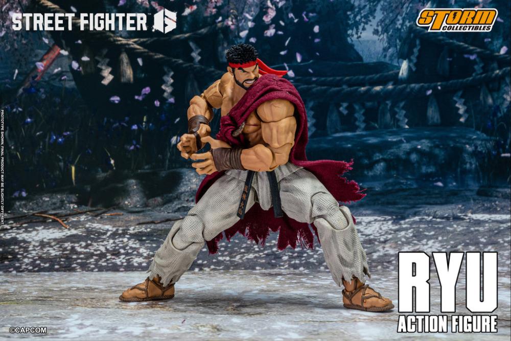 Street Fighter 6 Ryu 1/12 Scale Action Figure