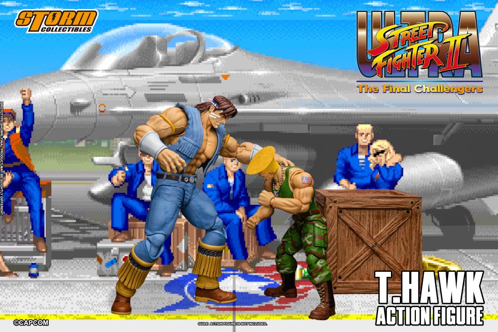 PRE-ORDER - Ultra Street Fighter II: The Final Challengers T. Hawk 1/12 Scale Action Figure