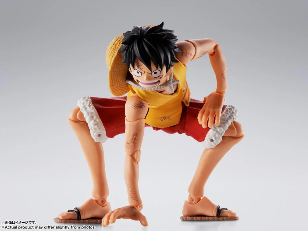 PRE-ORDER - One Piece S.H.Figuarts Monkey D. Luffy (Summit War of Marineford) Action Figure