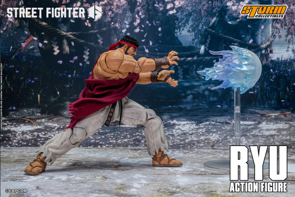 Street Fighter 6 Ryu 1/12 Scale Action Figure