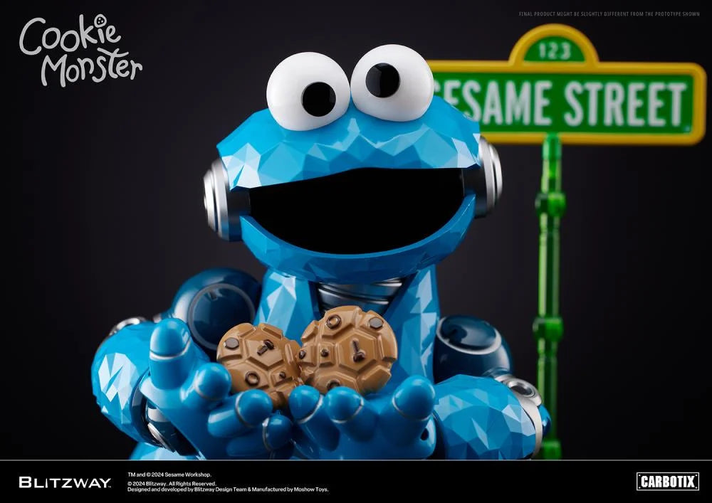 Pre-Order: Sesame Street Carbotix Cookie Monster Action Figure