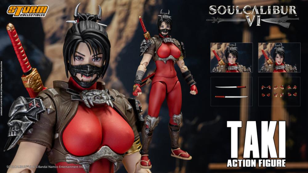 PRE-ORDER - Soulcalibur VI Taki 1/12 Scale Figure