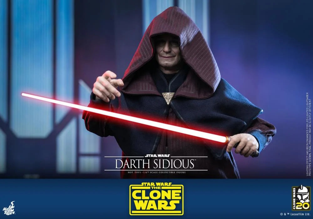 Star Wars: The Clone Wars TMS102 Darth Sidious 1/6th Scale Collectible Figure