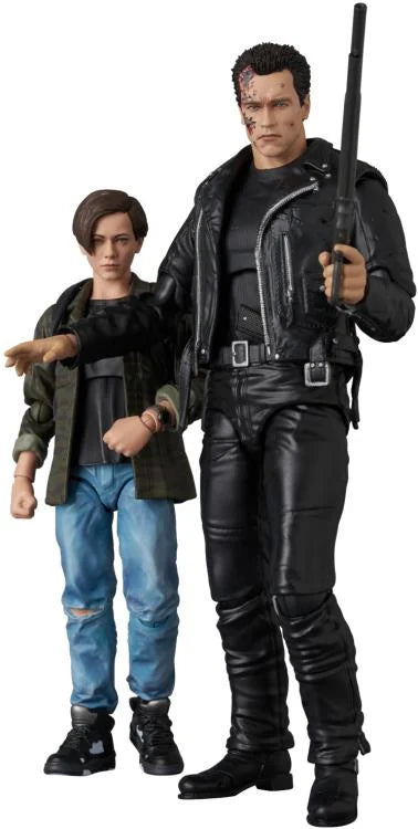 PRE-ORDER - Terminator 2: Judgement Day MAFEX No.280 T-800 (T2 Ver.) and John Connor Action Figure Two-Pack