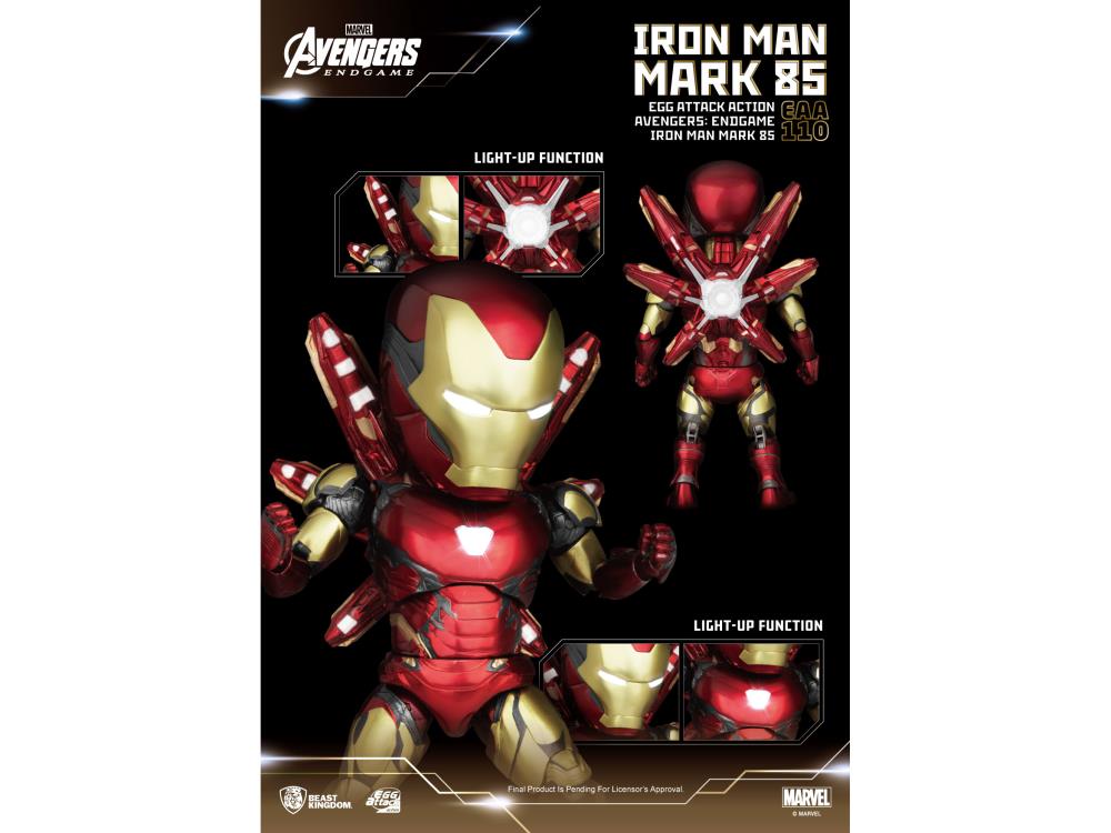 Avengers: Endgame Egg Attack Action EAA-110 Iron Man Mark-85