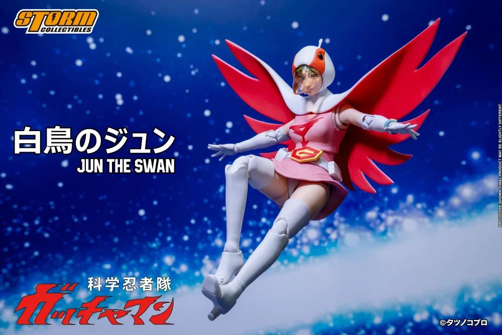 PRE-ORDER: Gatchaman Jun the Swan 1/12 Scale Figure