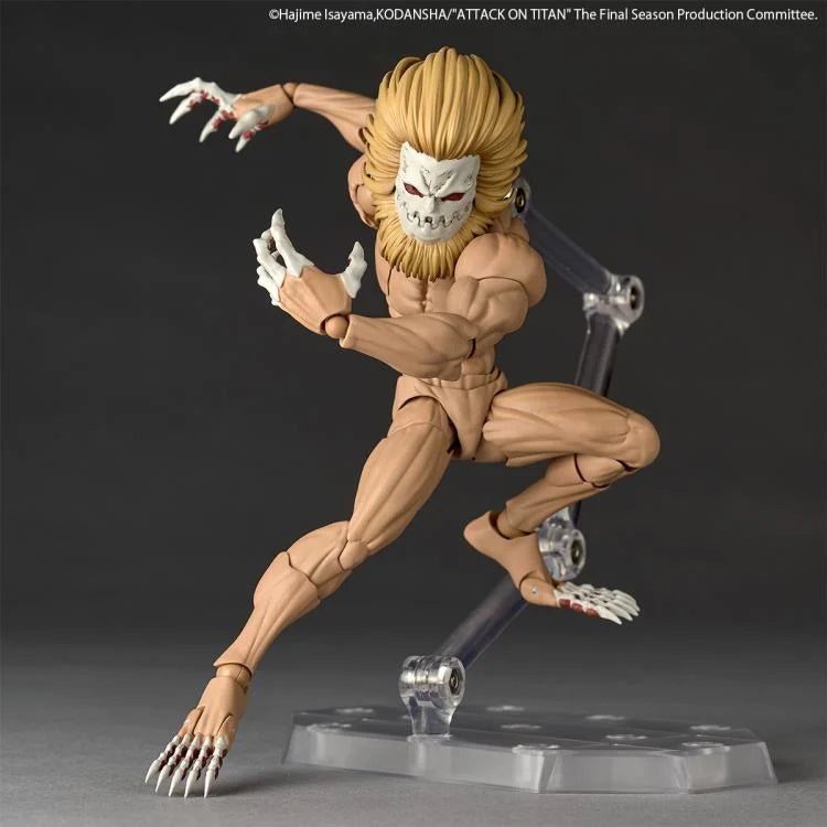Pre-Order - Attack on Titan Amazing Yamaguchi Revoltech NR102 Jaw Titan Action Figure