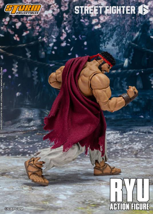 Street Fighter 6 Ryu 1/12 Scale Action Figure