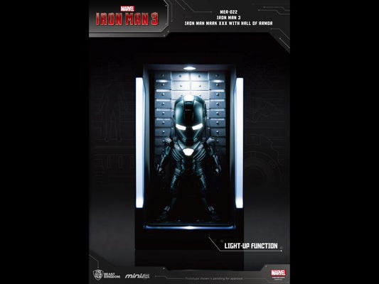 Iron Man 3 Mini Egg Attack MEA-022 Iron Man Mark XXX With Hall of Armor