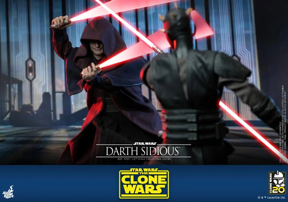 Star Wars: The Clone Wars TMS102 Darth Sidious 1/6th Scale Collectible Figure