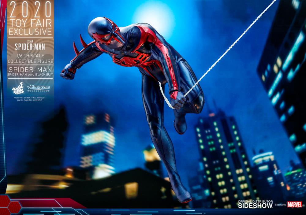 Marvel's Spider-Man VGM42 Spider-Man 2099 (Black Suit) 1/6th Scale 2020 Toy Fair Exclusive Collectible Figure