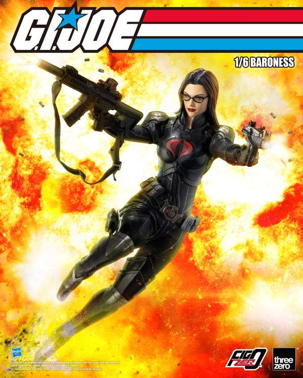 PRE-ORDER - G.I. Joe FigZero Baroness 1/6 Scale Action Figure