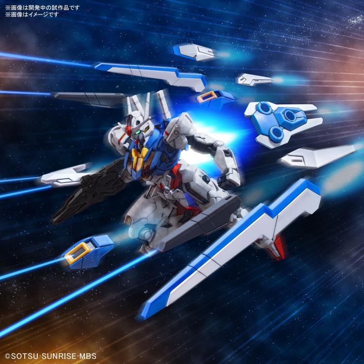 Mobile Suit Gundam: The Witch from Mercury HGTWFM Gundam Aerial 1/144 Scale Model Kit