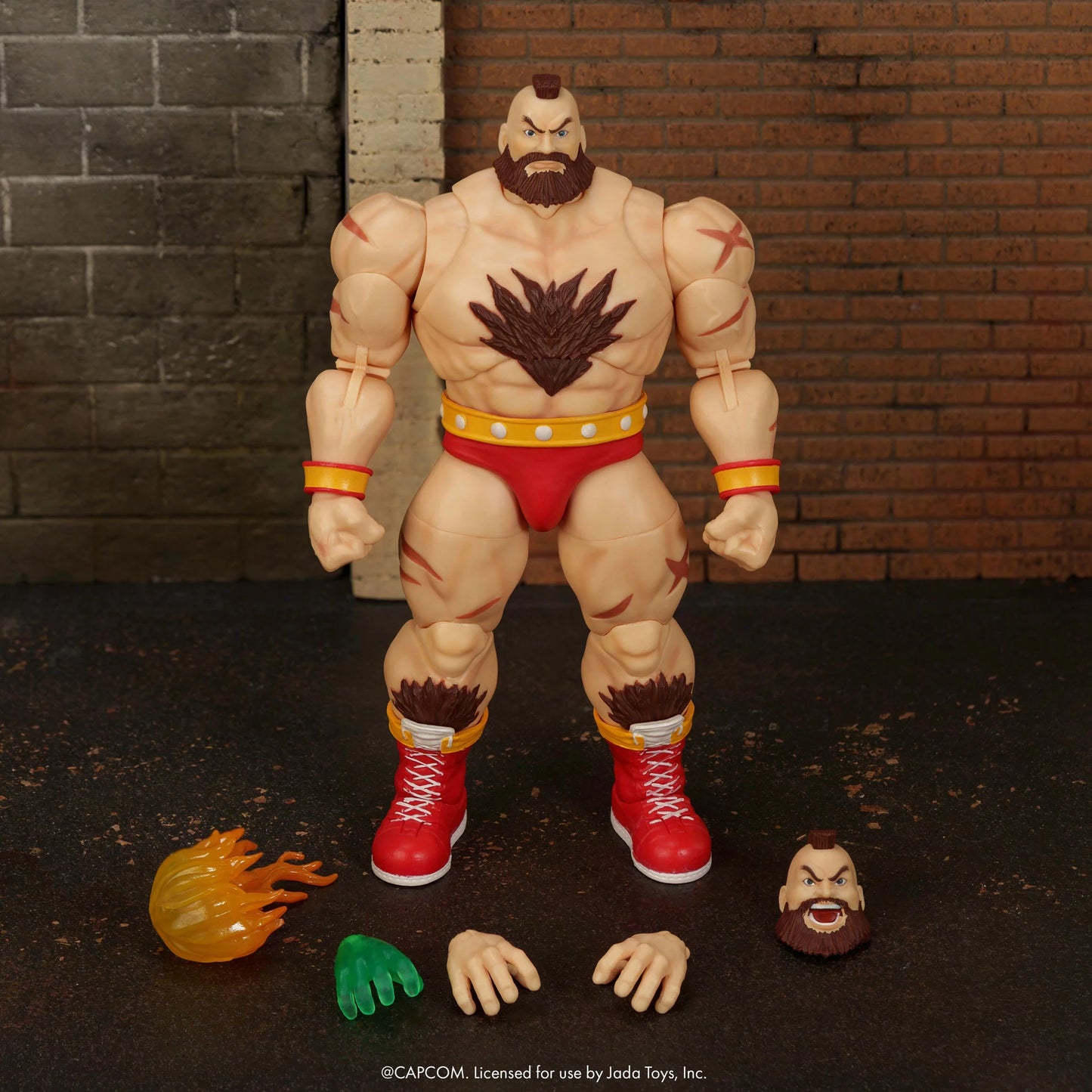Pre-Order: Ultra Street Fighter II: The Final Challengers Zangief (Deluxe Ver.) 1/12 Scale Action Figure