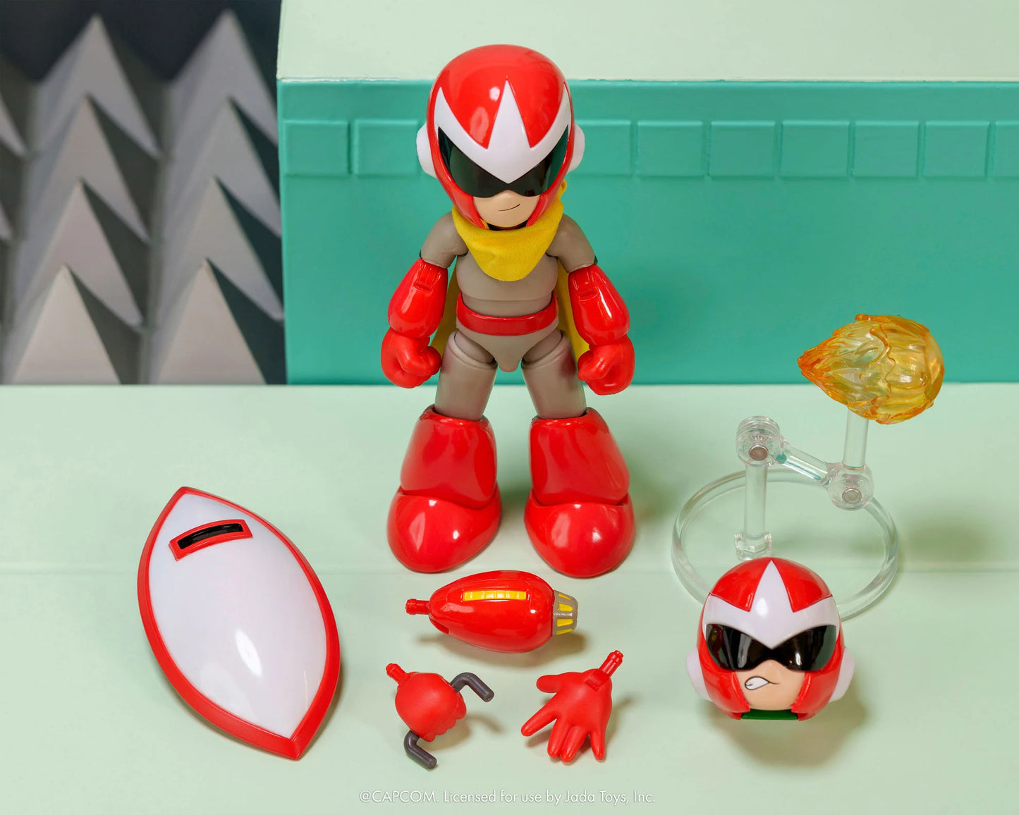 Pre-Order: Mega Man Proto Man 1/12 Scale Action Figure