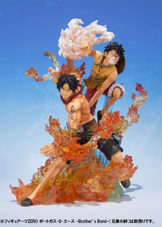 PRE-ORDER - One Piece FiguartsZERO Portgas D. Ace Brother's Bond (Reissue)