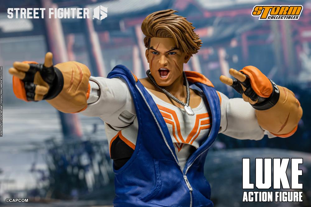 Street Fighter 6 Luke 1/12 Scale Action Figure
