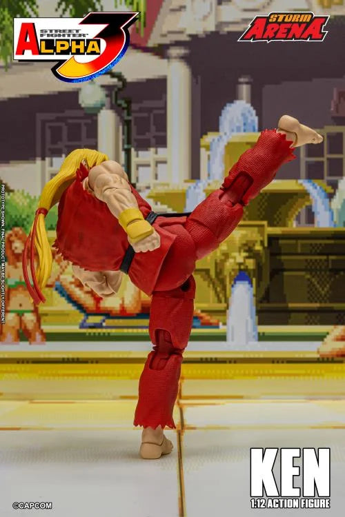 Pre-Order - Street Fighter Alpha 3 Storm Arena Ken 1/12 Scale Action Figure