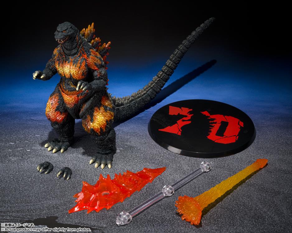 Pre-Order -Godzilla vs. Destoroyah S.H.MonsterArts Godzilla (70th Anniversary Special Ver.) Action Figure