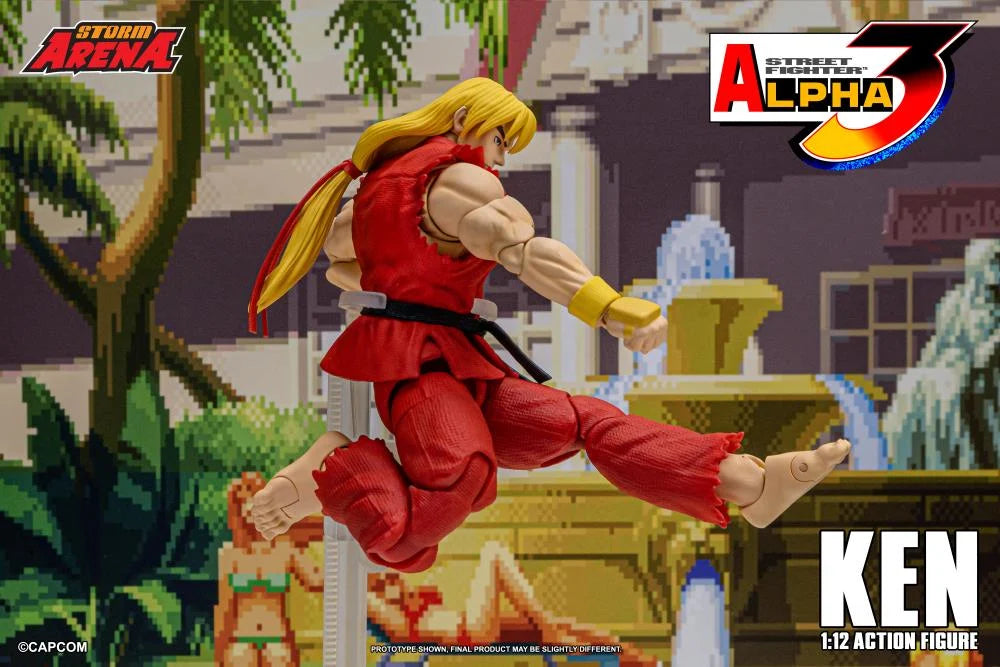 Pre-Order - Street Fighter Alpha 3 Storm Arena Ken 1/12 Scale Action Figure