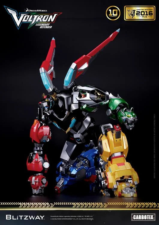 PRE-ORDER - Voltron: Legendary Defender Carbotix 10th Anniversary Voltron (Special Limited Edition Ver.) Action Figure