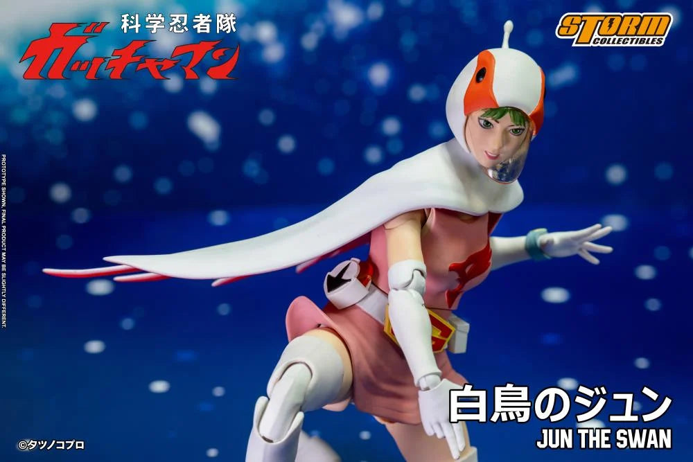 PRE-ORDER: Gatchaman Jun the Swan 1/12 Scale Figure