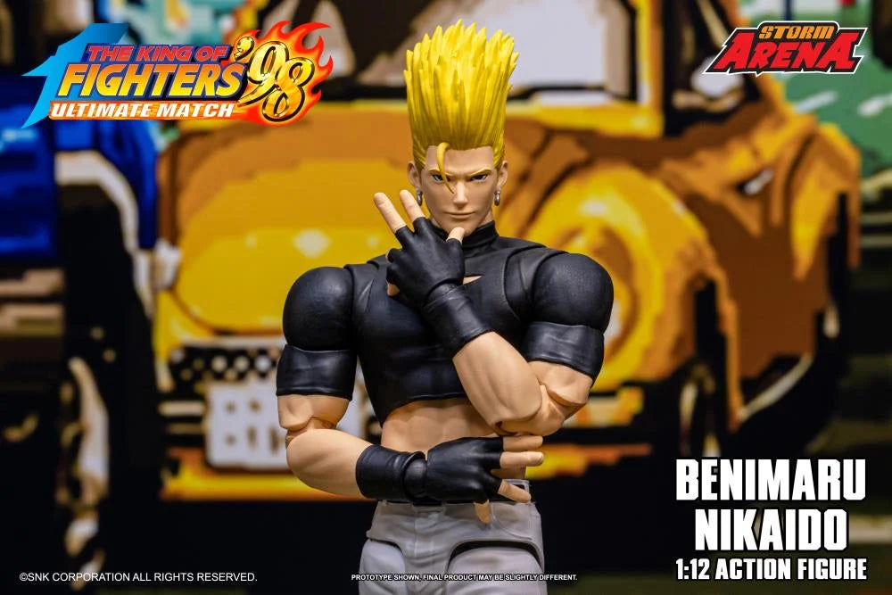 Pre-Order - The King of Fighters '98 Ultimate Match Storm Arena Benimaru Nikaido 1/12 Scale Action Figure