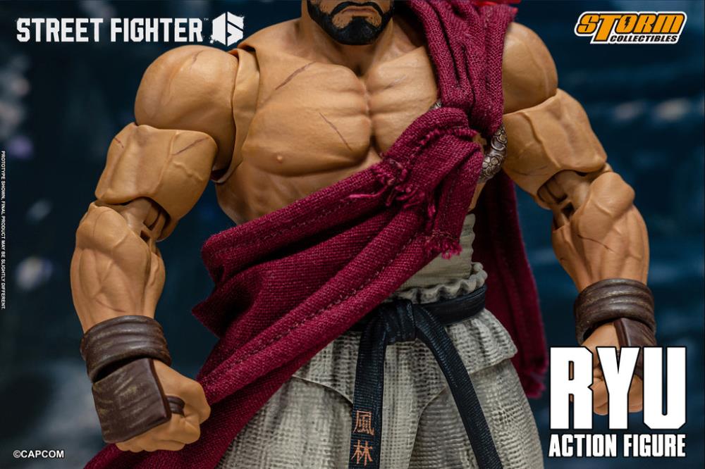 Street Fighter 6 Ryu 1/12 Scale Action Figure