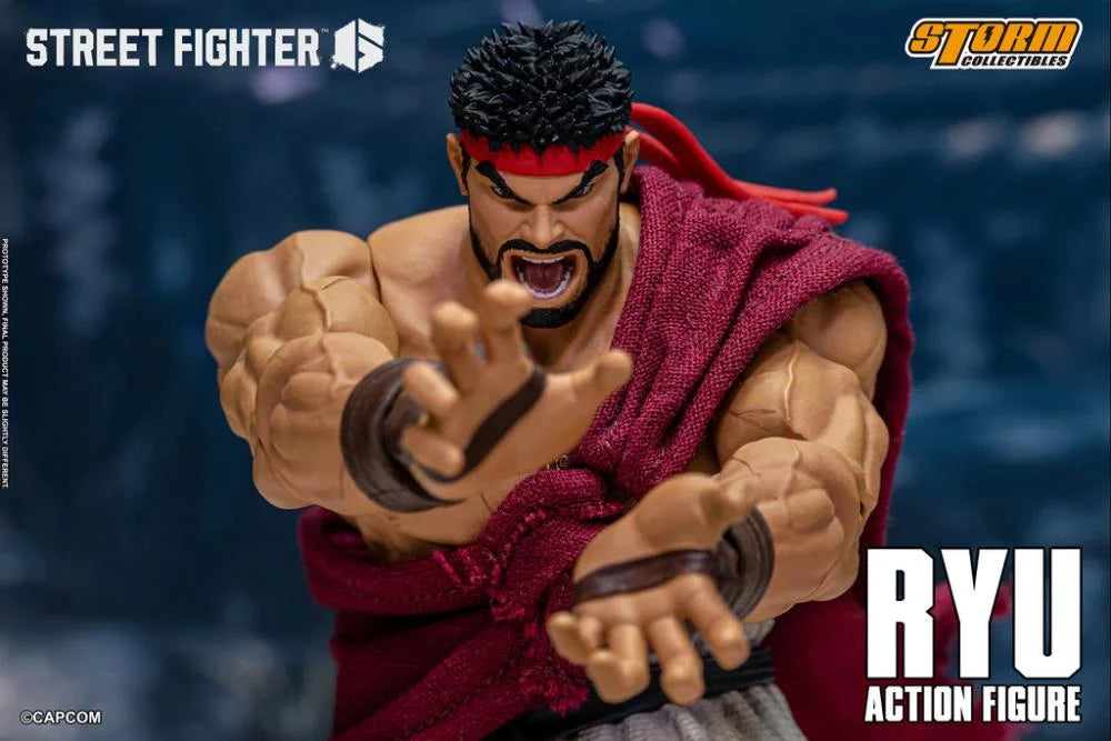 Street Fighter 6 Ryu 1/12 Scale Action Figure