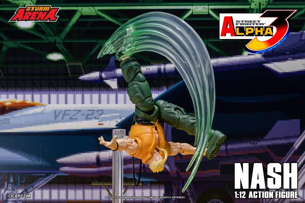Pre-Order - Street Fighter Alpha 3 Storm Arena Nash 1/12 Scale Action Figure