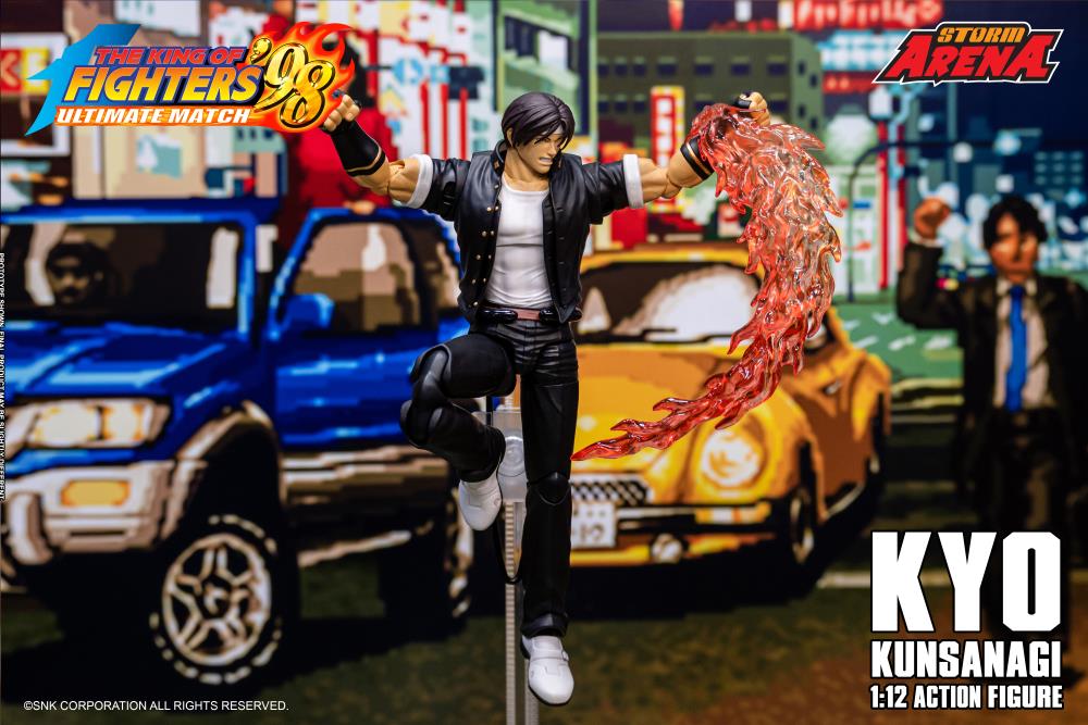 Pre-Order - The King of Fighters '98 Ultimate Match Storm Arena Kyo Kusanagi 1/12 Scale Action Figure