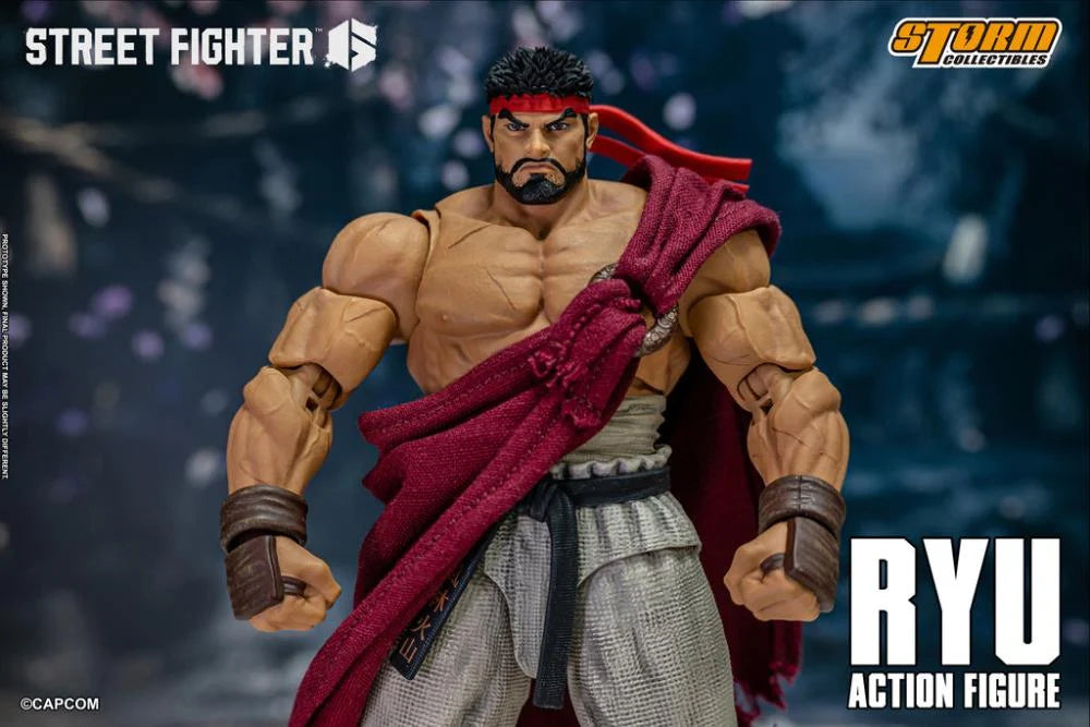 Street Fighter 6 Ryu 1/12 Scale Action Figure