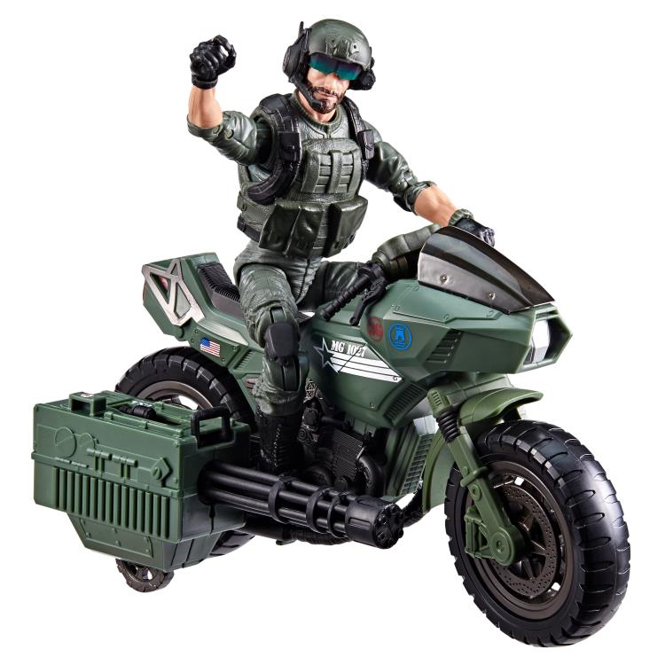 G.I. Joe Classified Series Special Missions: Cobra Island Alvin “Breaker” Kinney Figure with RAM Cycle Exclusive