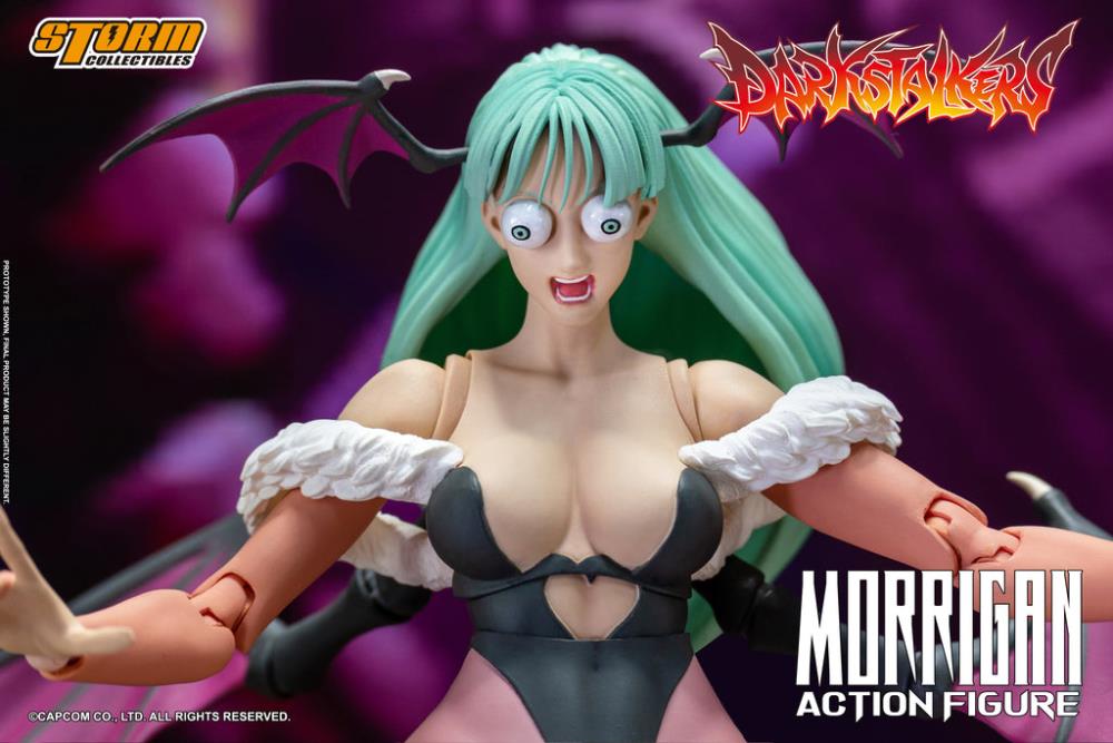 PRE-ORDER - Darkstalkers Morrigan 1/12 Scale Figure