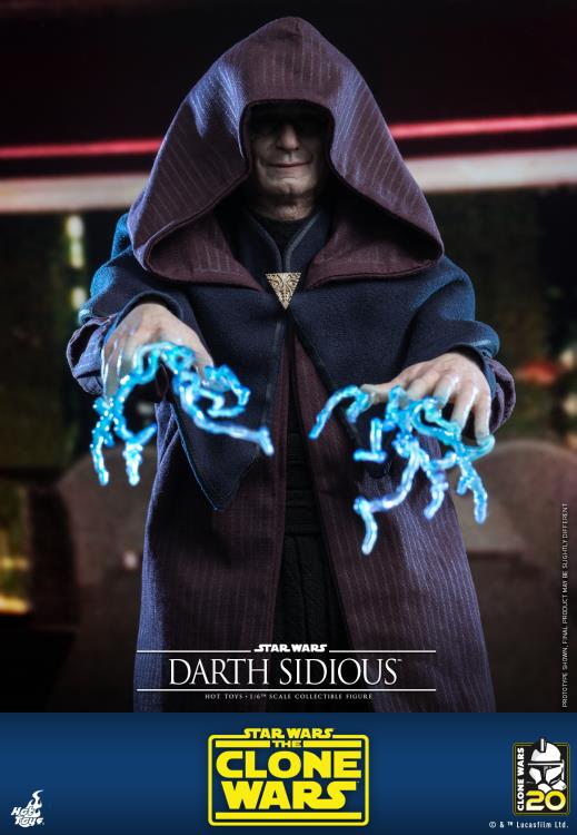 Star Wars: The Clone Wars TMS102 Darth Sidious 1/6th Scale Collectible Figure