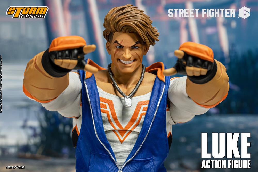 Street Fighter 6 Luke 1/12 Scale Action Figure