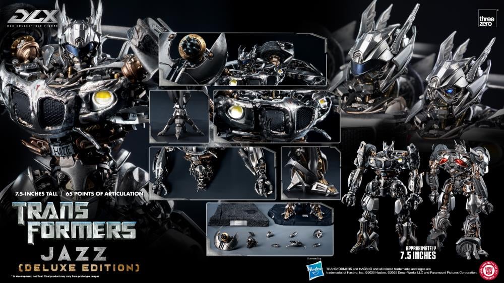 PRE-ORDER - Transformers DLX Scale Collectible Series Jazz (Deluxe Edition) Action Figure