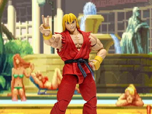 Street Fighter Alpha 3 Storm Arena Ken 1/12 Scale Action Figure