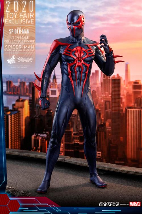 Marvel's Spider-Man VGM42 Spider-Man 2099 (Black Suit) 1/6th Scale 2020 Toy Fair Exclusive Collectible Figure