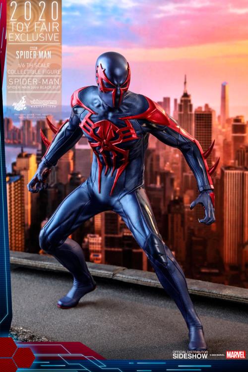 Marvel's Spider-Man VGM42 Spider-Man 2099 (Black Suit) 1/6th Scale 2020 Toy Fair Exclusive Collectible Figure