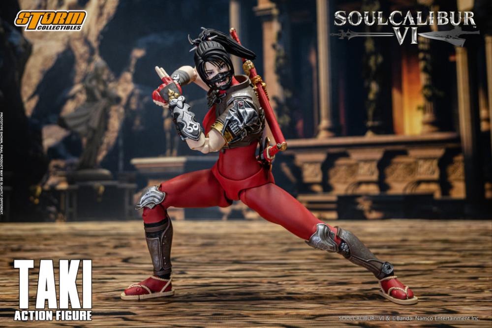 PRE-ORDER - Soulcalibur VI Taki 1/12 Scale Figure