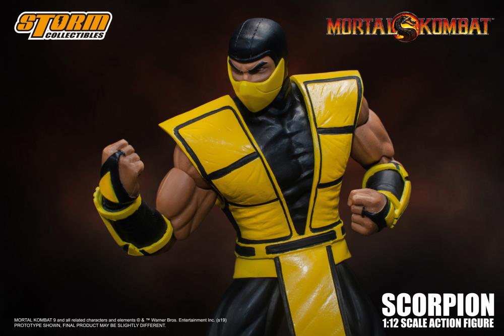 Mortal Kombat 3 VS Series Scorpion 1/12 Scale Figure
