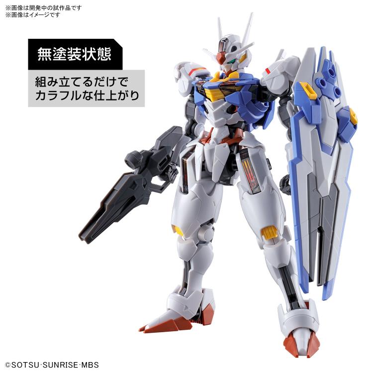 Mobile Suit Gundam: The Witch from Mercury HGTWFM Gundam Aerial 1/144 Scale Model Kit